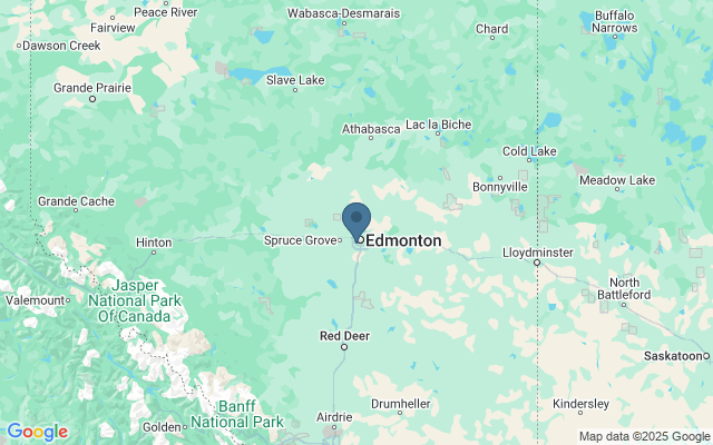 Kaart met locatie Fort Edmonton Park